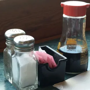 Available on the table