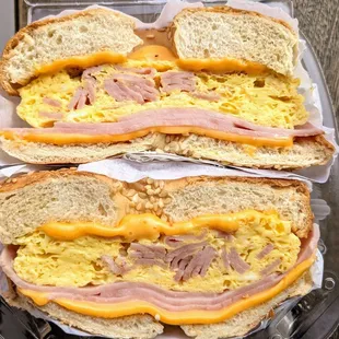 Breakfast Bagel Sandwich