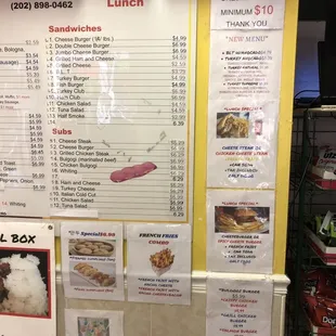 menu, sushi and sashimi