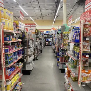 a grocery store aisle