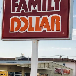 Marquee showing location of superb store!