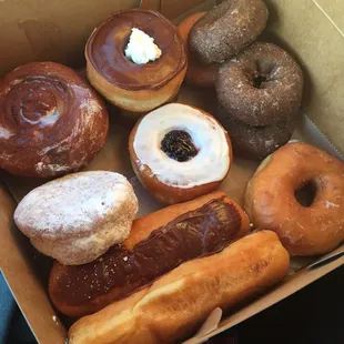 Beautiful.. Some of the donuts are cake donuts and are so moist