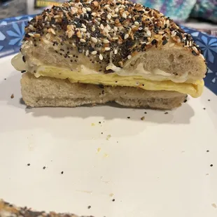 Bacon, Egg, and Cheese on everything