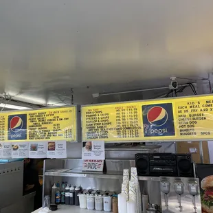 Menu boards