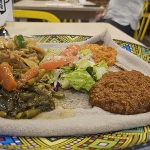 Build your own veggie platter.