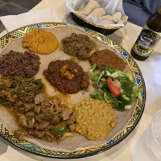 Family meat and veggies special