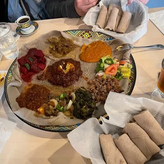Ethiopian gluten free injera