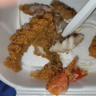 Definitely NOT red snapper, that's what I paid for. Taste &amp; texture was more consistent w/ Buffalo or Cat fish w/ brown fat like layer.