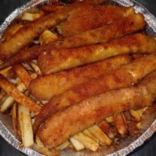 fried King crab man I could have ate somemo of them