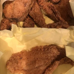 Catfish steaks ~ Fillet of sole