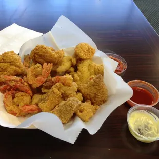 Shrimp and fish assort