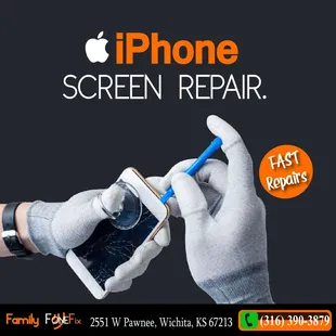 FAST, PROFESSIONAL IPHONE REPAIR IN WICHITA ...TECHNICIANS ON SITE