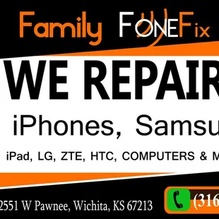 We have technicians who can handle maintenance and repairs for even the most recent devices