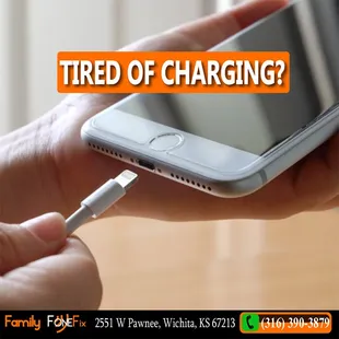 Having issues with charging?Broken charging port? Are you tired of charging your phone so often? Do you have to hold cable in certain angle?