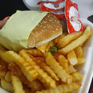 So fat and good for such a good price I wish I knew of this place sooner! $5 for this and a 16oz drink