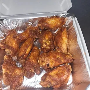 10 pc wings for 14.99+TAX we have so many sauces you can choose(MILD.....HOT....BBQ....MANGO HABANERO.....GARLIC PARMESAN