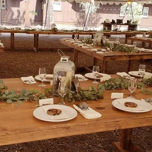 Reception set up