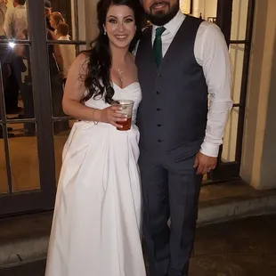 Congrats to the newlyweds Alex and Eddie thank for hiring Family Fusion Catering