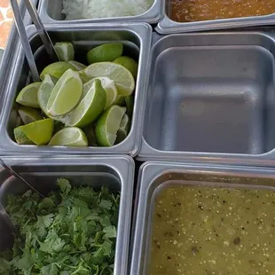 Salsa bar