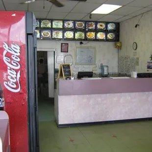 the counter
