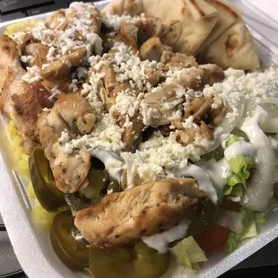 Chicken Gyro Plate