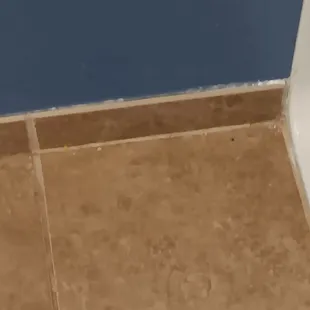 Bathroom floor