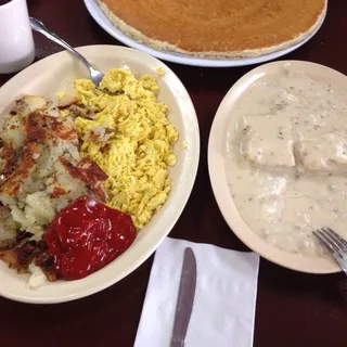 Homemade Biscuits and Gravy