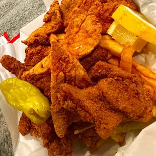 Fish n Chicken plate!