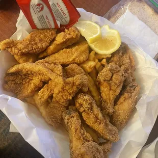 Fish and chicken combo! AMAZING!!!