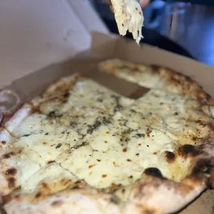 Cheesy garlic bread