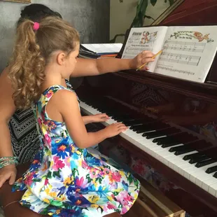 Private piano lesson
