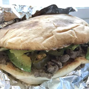 Steak torta