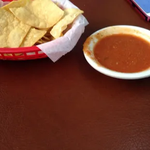 The salsa is good ..so far so good