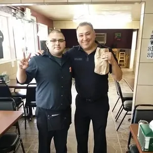 Cleto Rodriguez at Family Restaurant