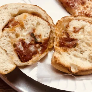 Inside Pepperoni Roll