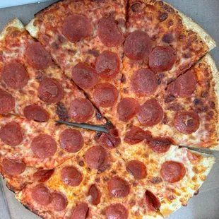 14" Large 1 Topping Pepperoni Pizza