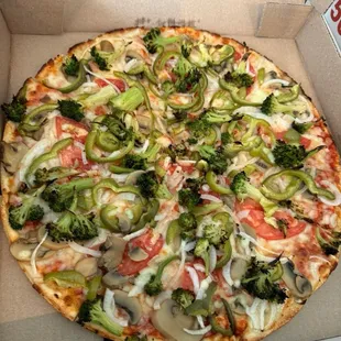 Large Veggie Pizza