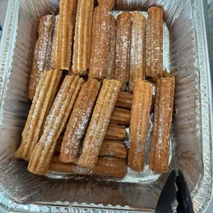 Churros tray