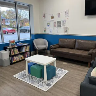 Dedicated kids area