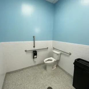 Pristine restrooms