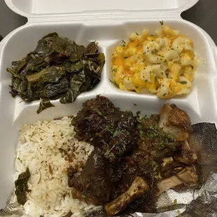 Oxtail dinner