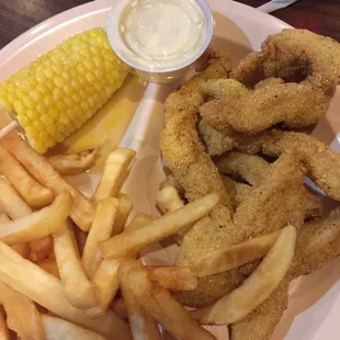 a plate of food