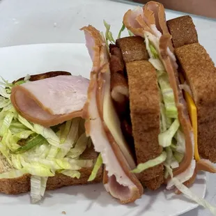 1/2 Club Sandwich
