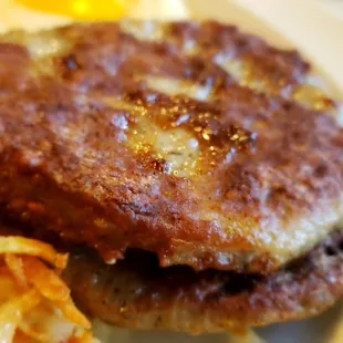 Tasty juicy sausage patties, no bland patties here.