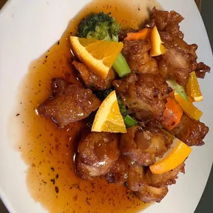 Orange chicken