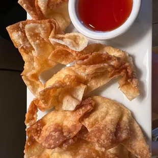 Cream cheese wonton