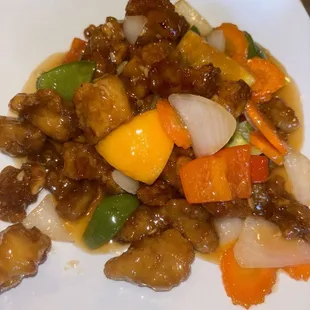 Orange chicken