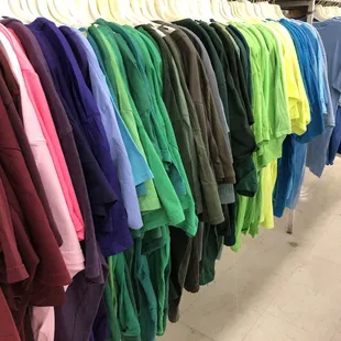 We organize our store by color to help you find what you&apos;re looking for more easily!