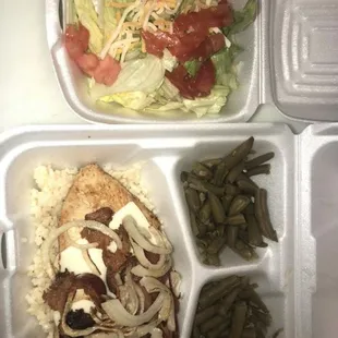 food, salads