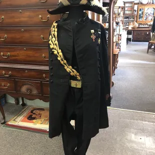 Nice selection of military and ceremonial uniforms